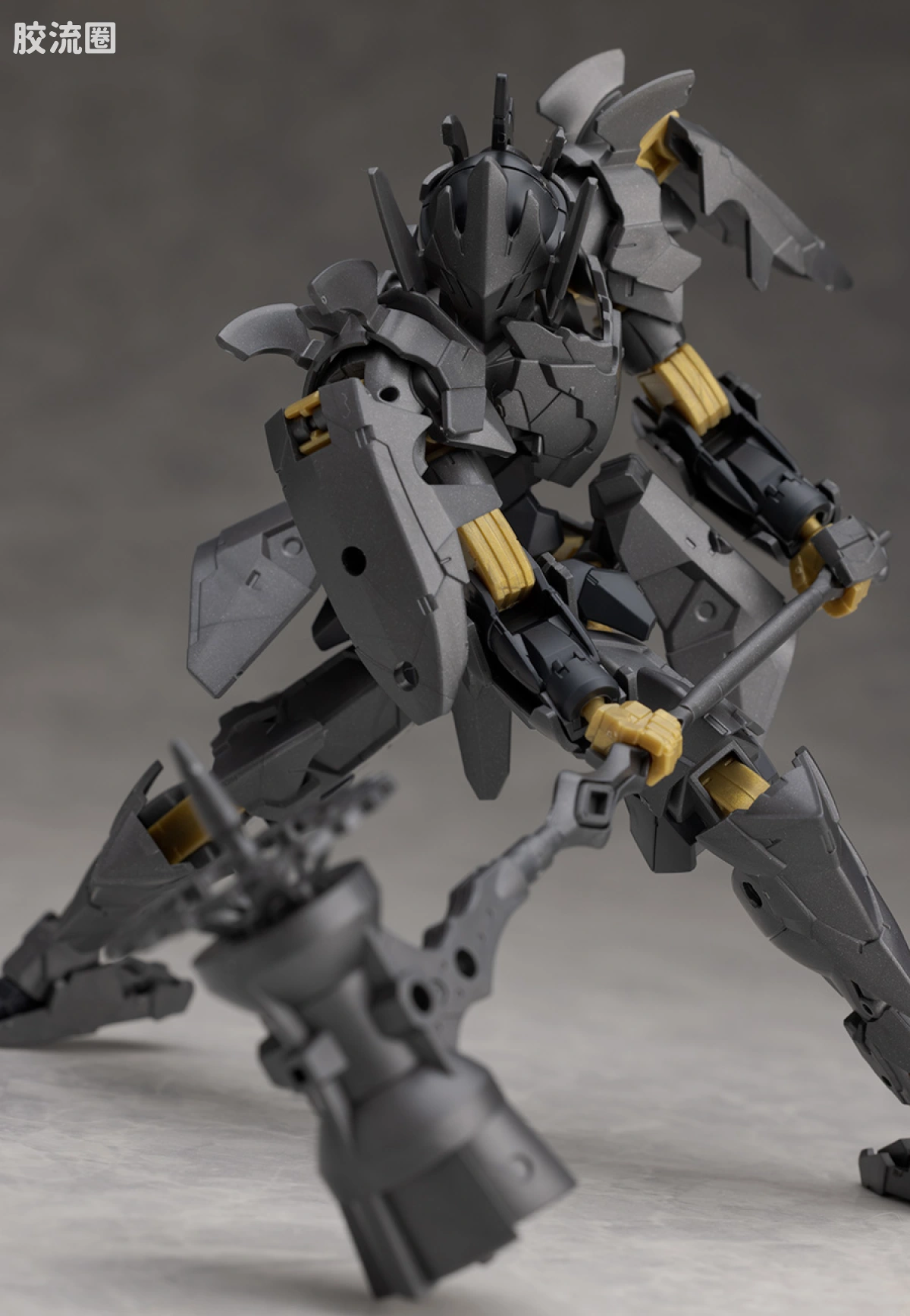 30MM 1/144 斯匹纳提/Spinatio（马克西昂军） EXM-A9bk 斯匹纳提(黑骑士式样) - 图片
